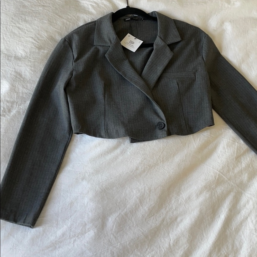 Zara Cropped Blazer